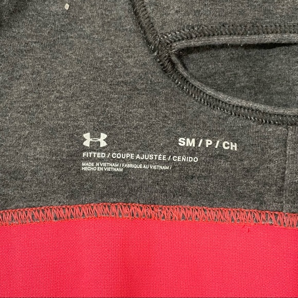 Grey and Pink Under Armour sport bra - Picture 3 of 3